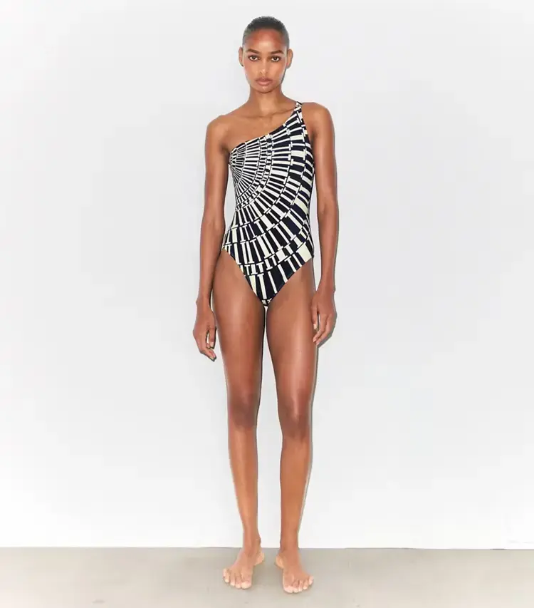 One-Shoulder Swimsuit - Image 3