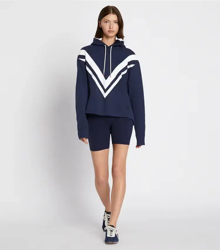French Terry Chevron Hoodie - Image 3