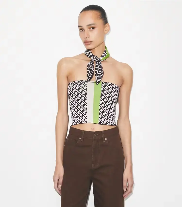 T Link Silk Neckerchief - Image 2