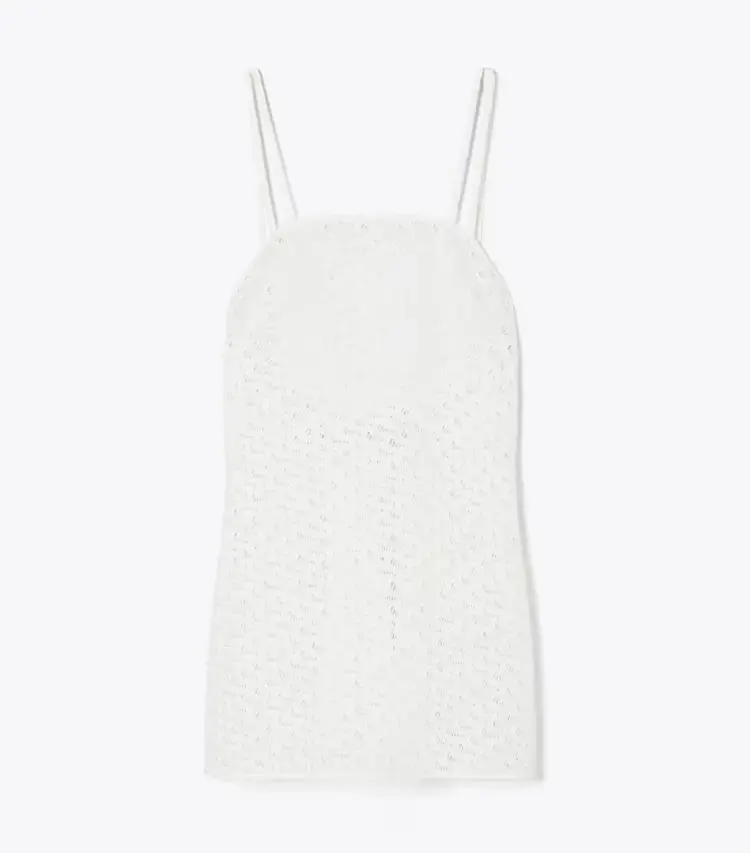 Broderie Mini Dress