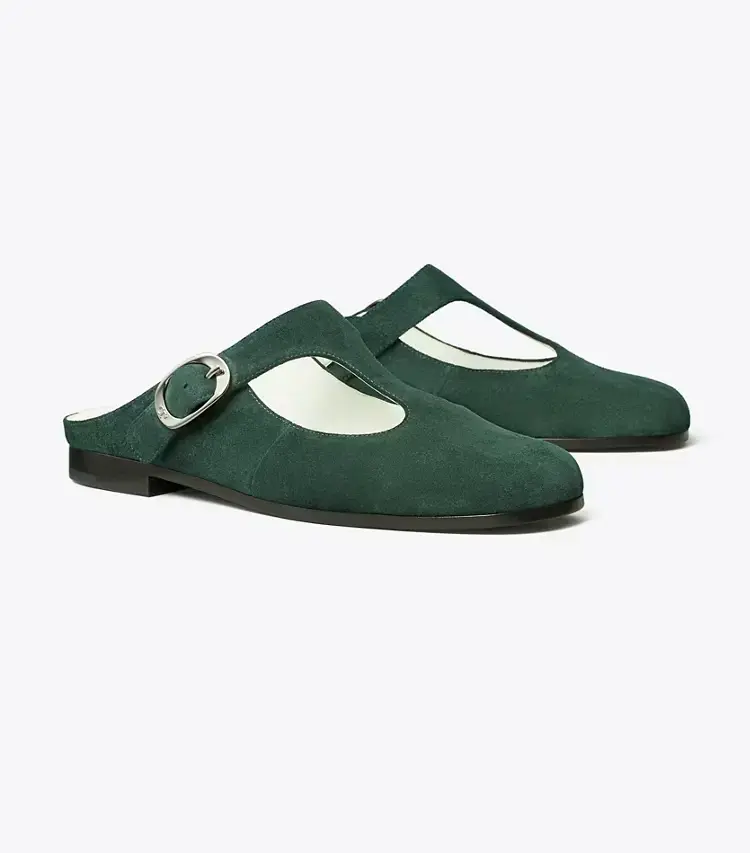 Violet T-Strap Mule