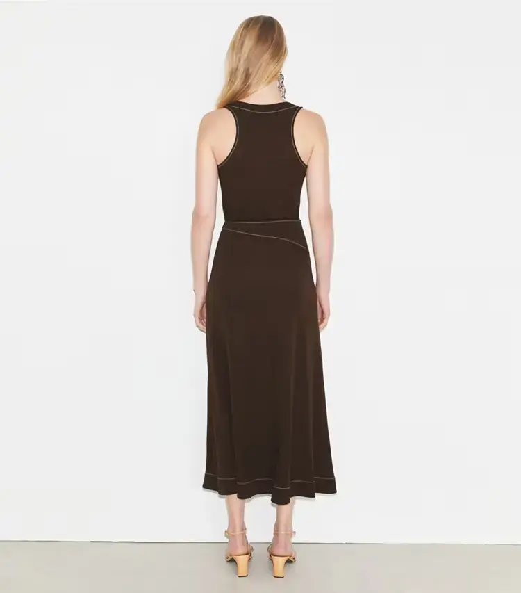 Belted Jersey Skirt - Image 3