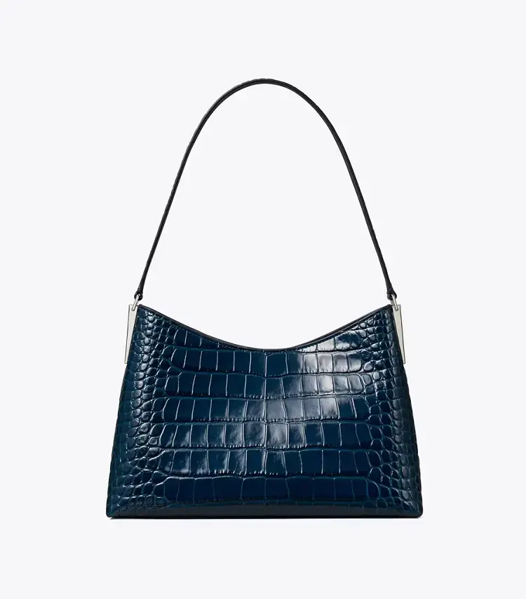 Small Robinson Croc-Embossed Shoulder Bag - Image 4