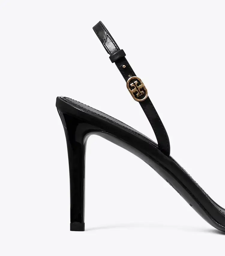 Double T Buckle Heeled Sandal - Image 4