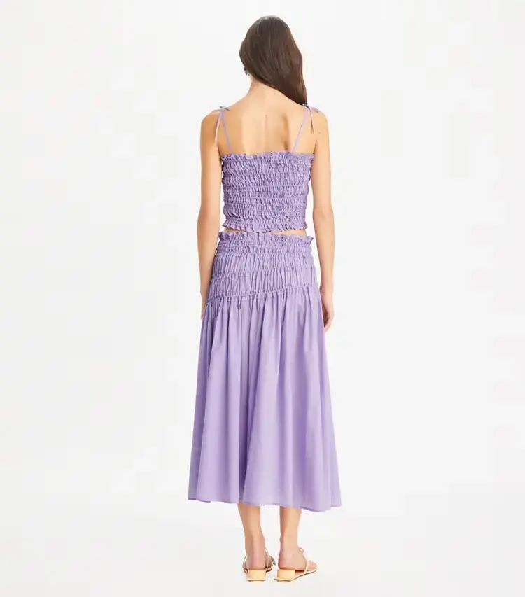 Smocked Cotton Top - Image 3