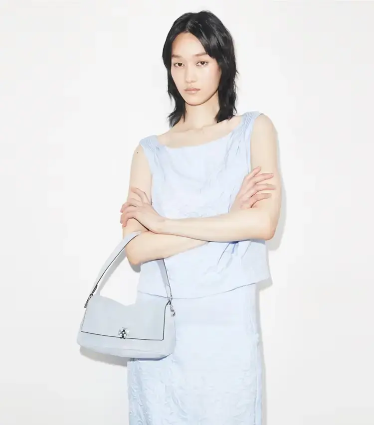 Small Charlie Suede Shoulder Bag - Image 2