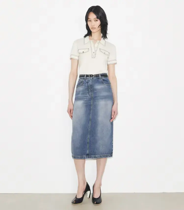 Topstitch Wool Polo - Image 3