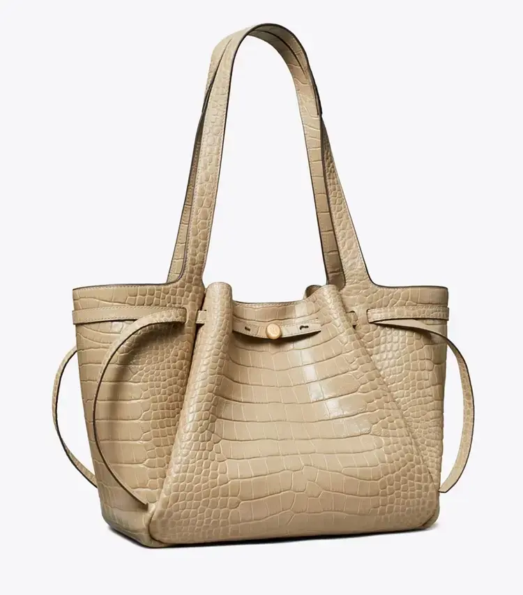 Romy Croc-Embossed Tote