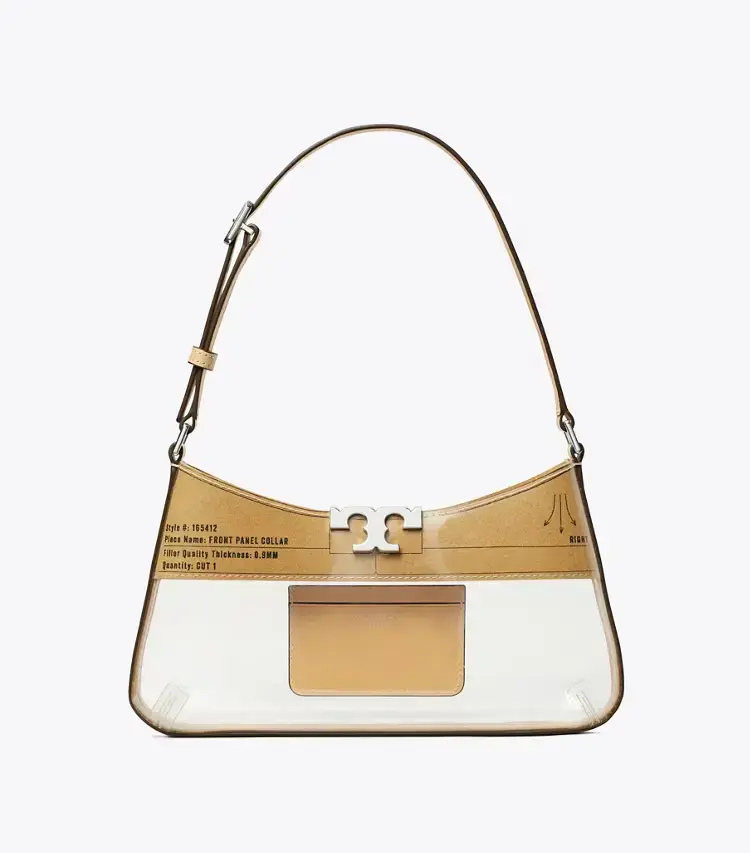 Eleanor Clear Slim Shoulder Bag - Image 3