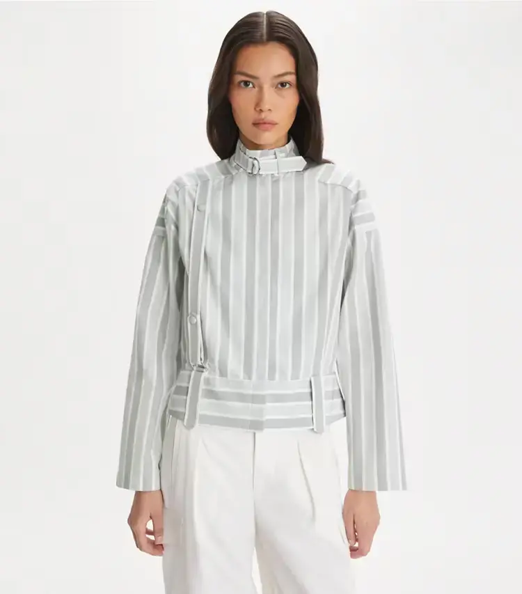 Cotton Striped Shirt - Image 2