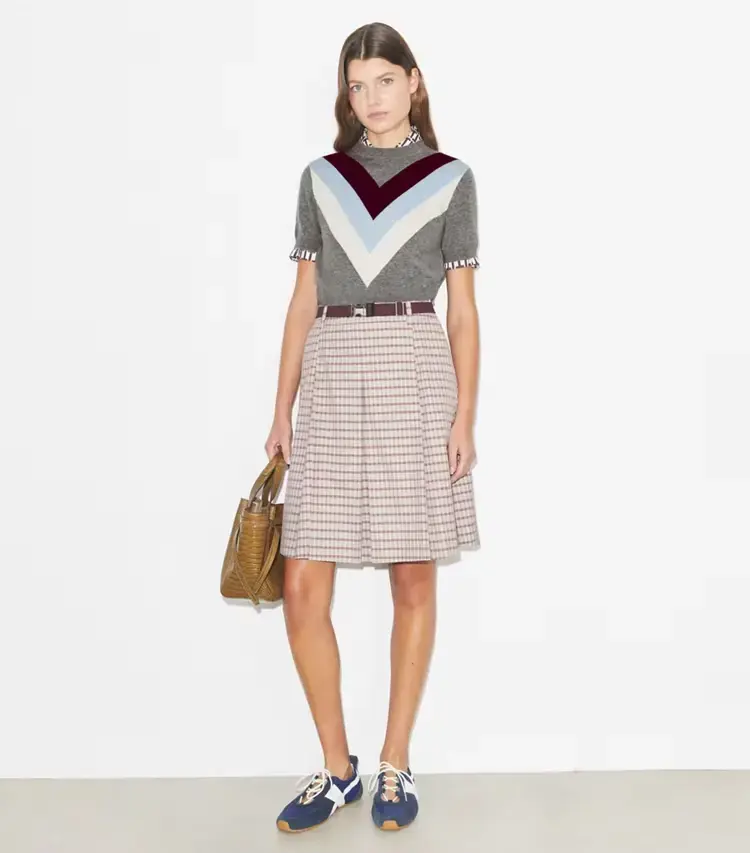 Chevron Wool Top - Image 3